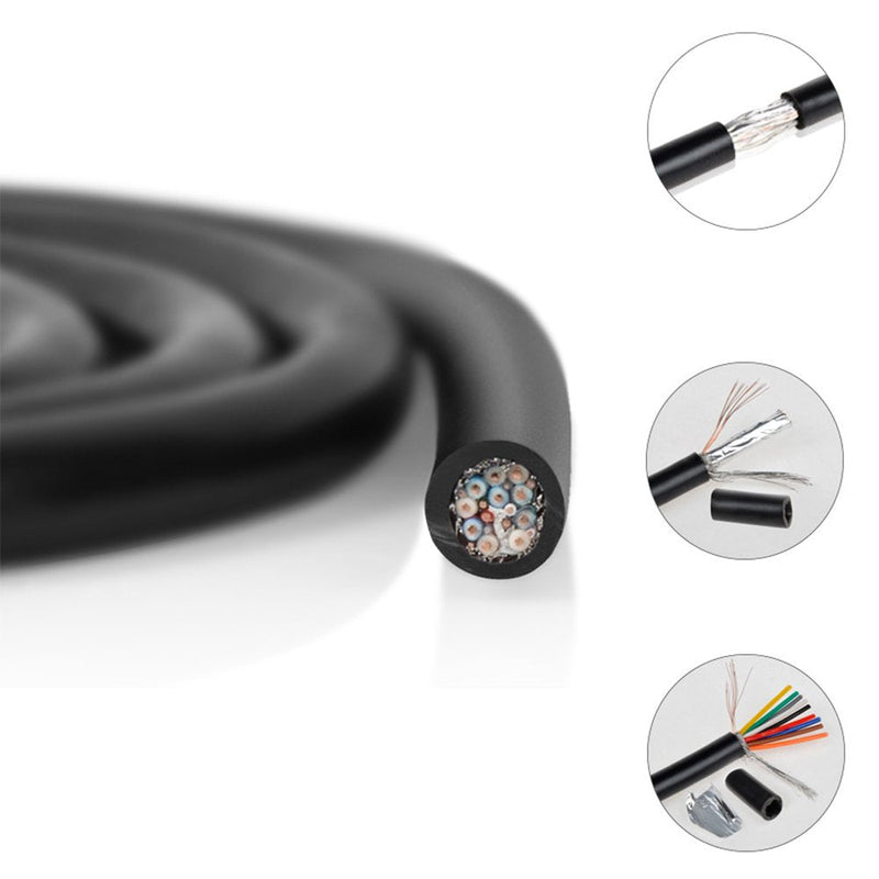 RJ45 to RS232, DB9 9-Pin Serial Port Female to RJ45 Cat5 Ethernet LAN Console 4.9Ft