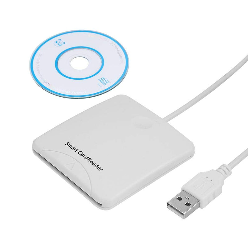 USB Smart Chip Reader,Portable USB Credit Card Reader,Full Speed Smart IC Mobile Bank Credit Card Readers for Supports Windows 98/me/2000/xp/vista/Win7(32bit&64bit), Mac OS X, Linux or Above System