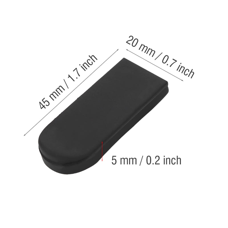 2PCS Saxophone Thumb Rest, Comfortable Saxophone Thumb Finger Rest Pad, Rubber Sax Gel Cushion Pad, for Tenor Saxophone, Baritone Saxophone