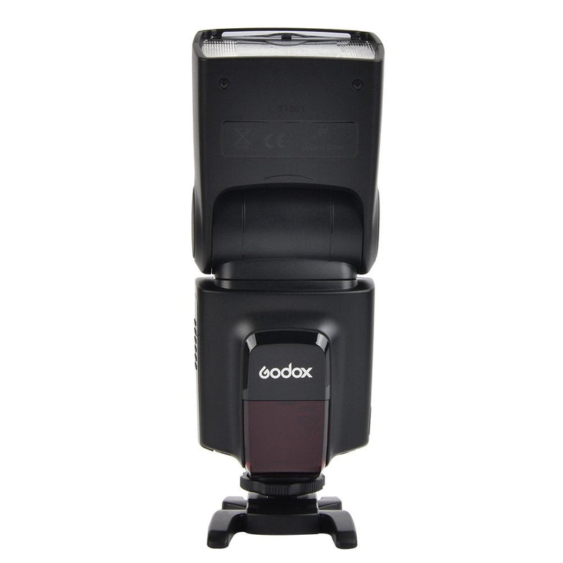 Godox Wireless 433MHz GN33 Camera Flash Speedlite with Built-in Receiver with RT Transmitter Compatible for Canon Nikon Sony Olympus Pentax Fuji DSLR Cameras with Diffuser + Filters