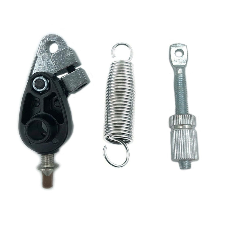 1 Set Bass Drum Foot Pedal Spring Tension Assembly with Spring Cam, Kick Drum Pedal Spring Cam Tensioner Assembly Complete Percussion Hardware Replacement Part