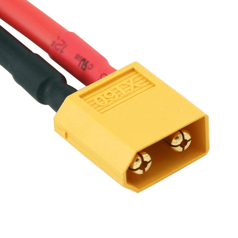 1pc XT60 Power Distribution (4pairs 3.5mm Banana Connectors) Cable in Parallel Charger Cable Extension Y Splitter(1-to-4/20cm)(C115-1)