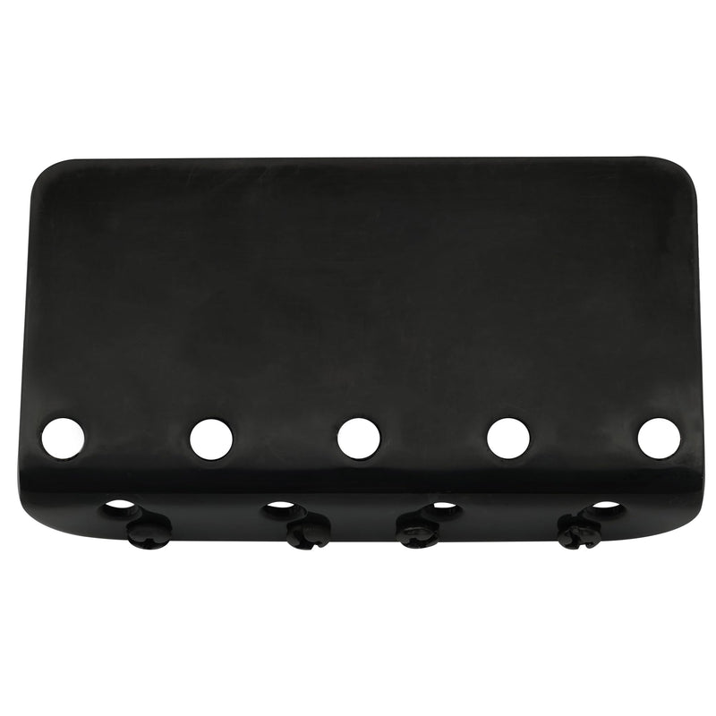 Wilkinson WBBC Vintage 4 String Bass Bridge Brass Saddles for Fender Jazz Precision Bass, Black
