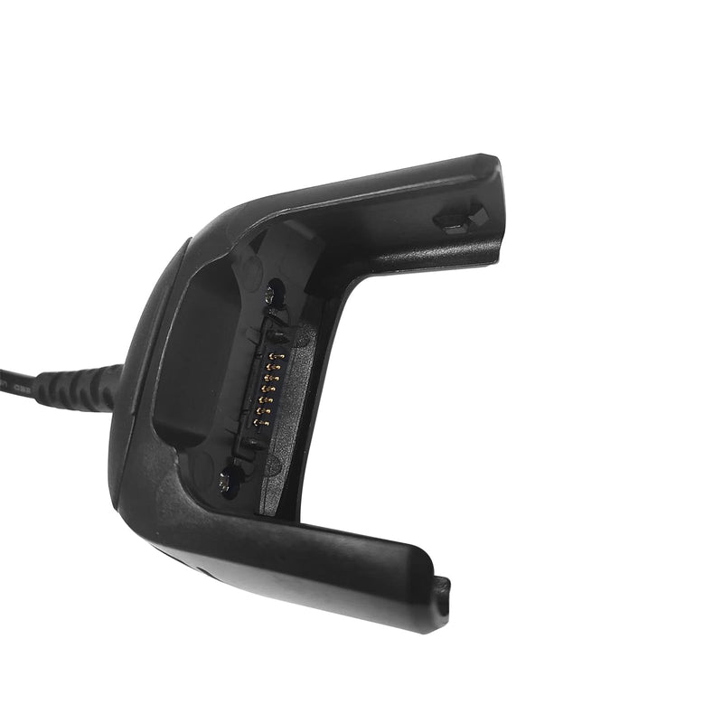 MC3300 USB Charging Cable (CBL-MC33-USBCHG-01) for Zebra Symbol MC3300 MC3300x MC3300ax MC3300R Barcode Scanner, USB Communication and Charging Cable, Requires Power Supply (PWR-WUA5V12W0US)
