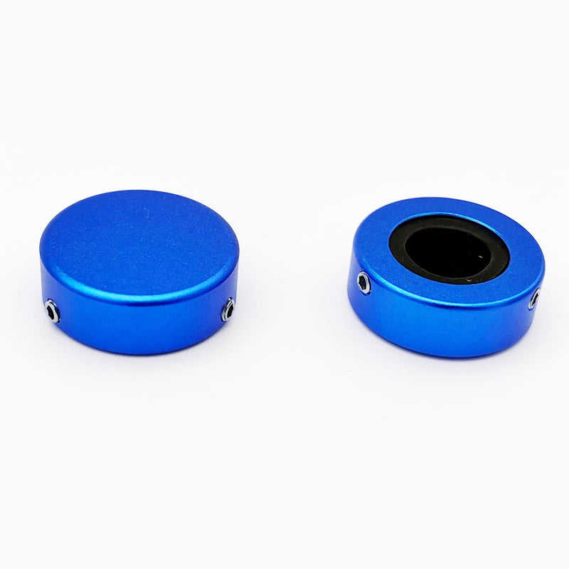 BUTTONS Footswitch Topper Guitar Pedal Button Caps | Barefoot Pedal Buttons and Guitar Pedal Topper to enhance Accuracy,Comfort,Protection. V1 Skirt-less 12 Pcs Multi-colors