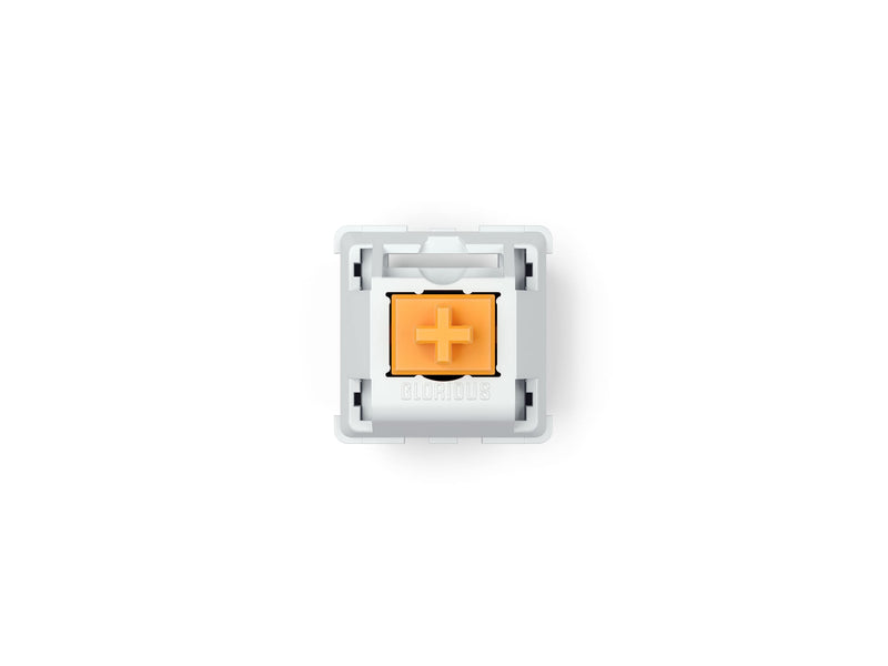 Glorious Panda Switch (LUBED) - 36x Plate Mounted 3 pin Switches for Mechanical Keyboards (GLO-SWT-HPANDA-LUBED) Panda Lubed
