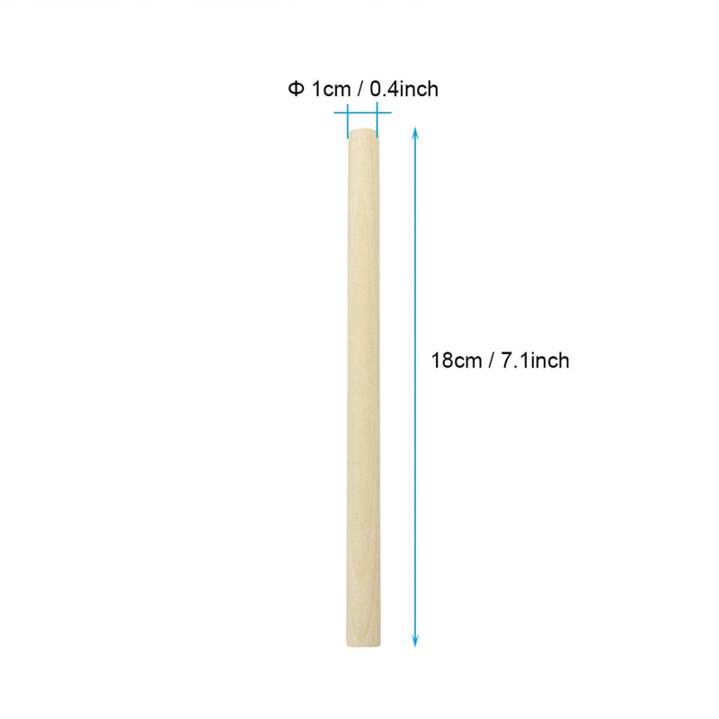 Cello Sound Post, 5PCS Cello String Instruments Accessory, 18cm Spruce Wood Cello Wood Sound Post 3/4 4/4 Cello Sound Post for Any Cello Technician