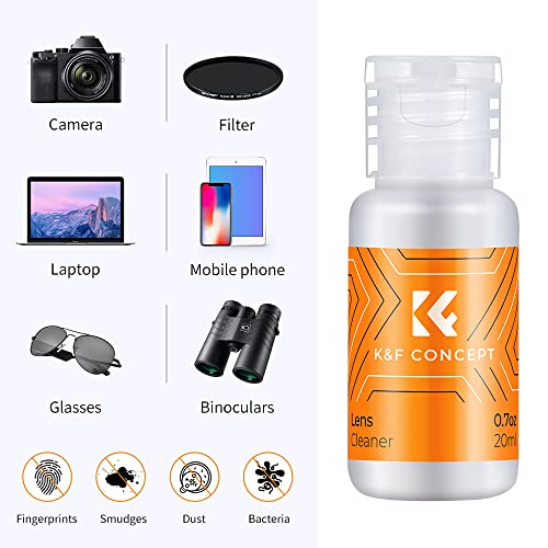 K&F CONCEPT Full Frame Sensor Cleaning Kit,with Sensor Cleaner & Gloves