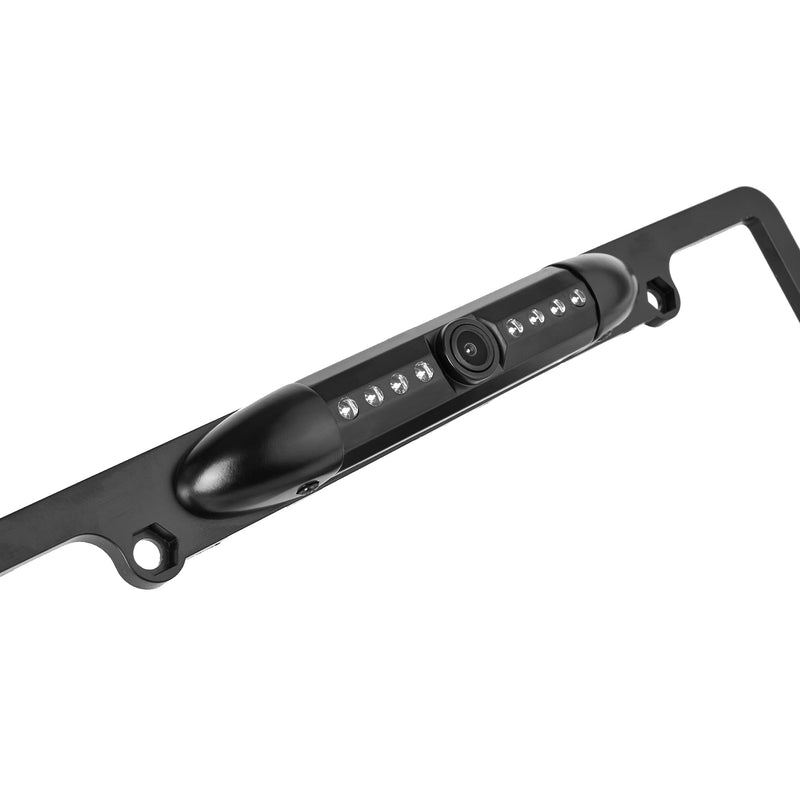 Belva BLPCAM2 License Plate Mounted Waterproof Rearview Backup Camera with Built in Night Vision