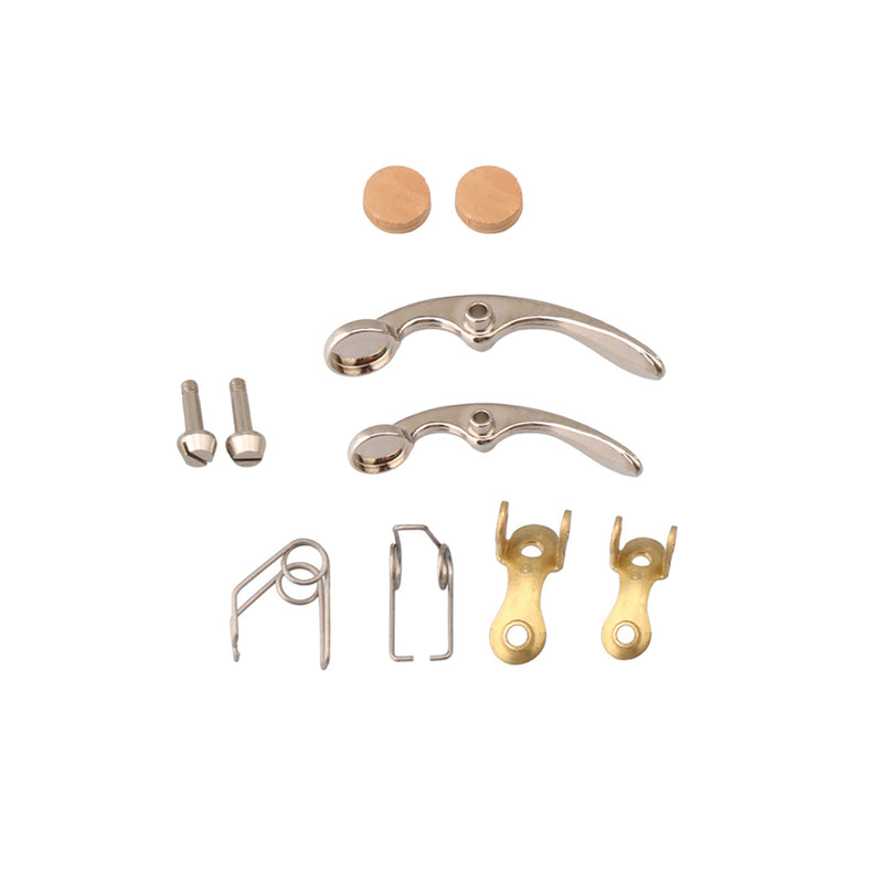 Lovermusic Trumpet Valve Replacement Parts Valve Buttons Caps Trumpet Drain Valve Key