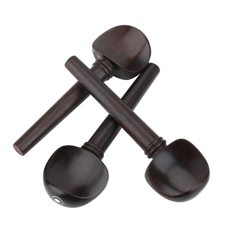 4pcs Cello Tuning Peg No Hole Ebony Wood 4/4 Cello Peg Elegant Musical Instruments Parts Cello Tuning Pegs Cello Tuning Pegs 4/4 Cello Tuning Pegs 4/4 Cello Tuning Pegs