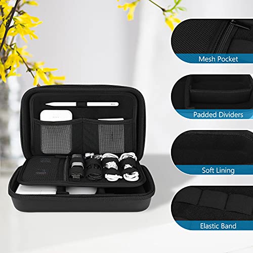 ProCase Hard Travel Electronic Organizer Case Bundle with Hard Carrying Case for 2025 SanDisk Extreme Pro Portable SSD
