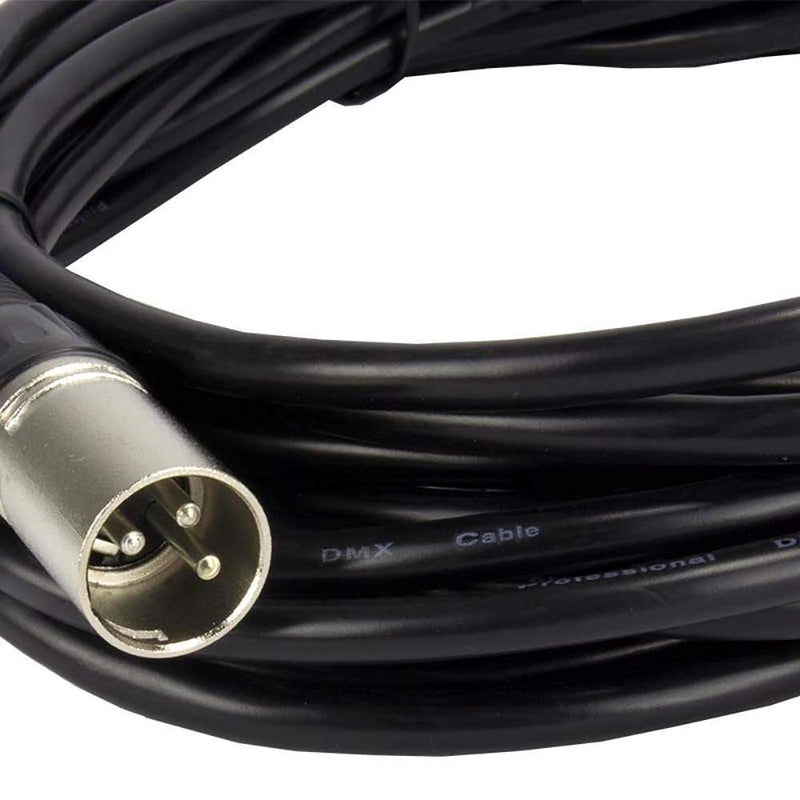 [AUSTRALIA] - CHAUVET DJ 25 Foot Male to Female 3 Pin DMX Lighting Effect Cable | DMX3P25FT 