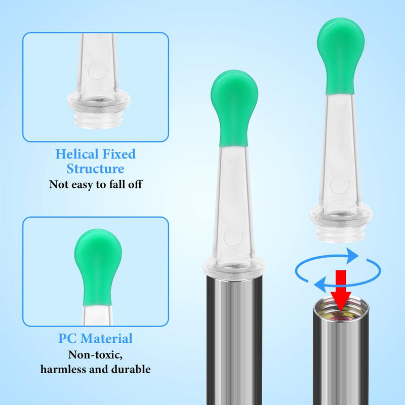 ACWOO Ear Wax Remover Otoscope, Ear Cleaner Camera Ultra Thin, IP67 Waterproof Ear Endoscope Ear Cleaner for Adults, Wireless HD Otoscope for Adults, Children and Pets, Black