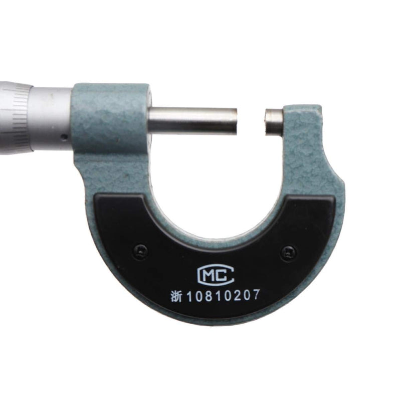 External Micrometer Metric 0-25mm High Precision with Carbide Tipped Anvils Metalworking Engineering and Mechanic Car Repair Precise Measuring Tool TOPWAY 401301 Grade A