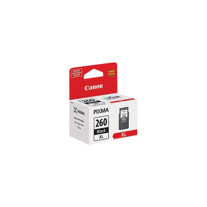 Canon PG-260Xl Black Ink Cartridge, Compatible to Printer TR7020, TS6420, and TS5320
