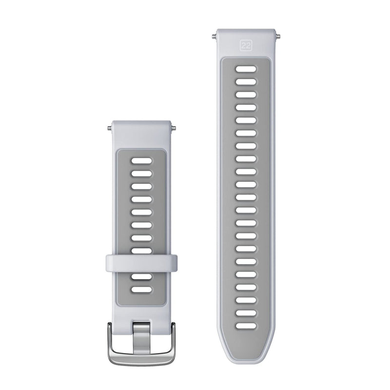 Garmin QuickFit 22 mm Watch Band - Whitestone/Powder Gray