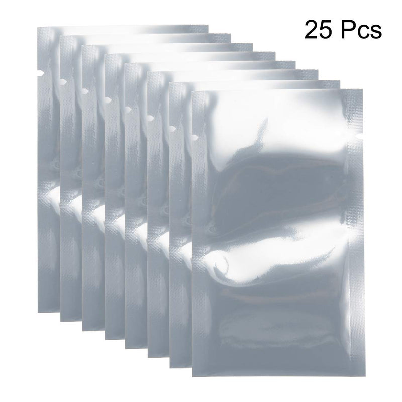 uxcell Antistatic Shield Shielding Bag, Flat Open Top Anti Static Bag for Electronic Devices, 2x4 inch(60x100mm), 25 PCS