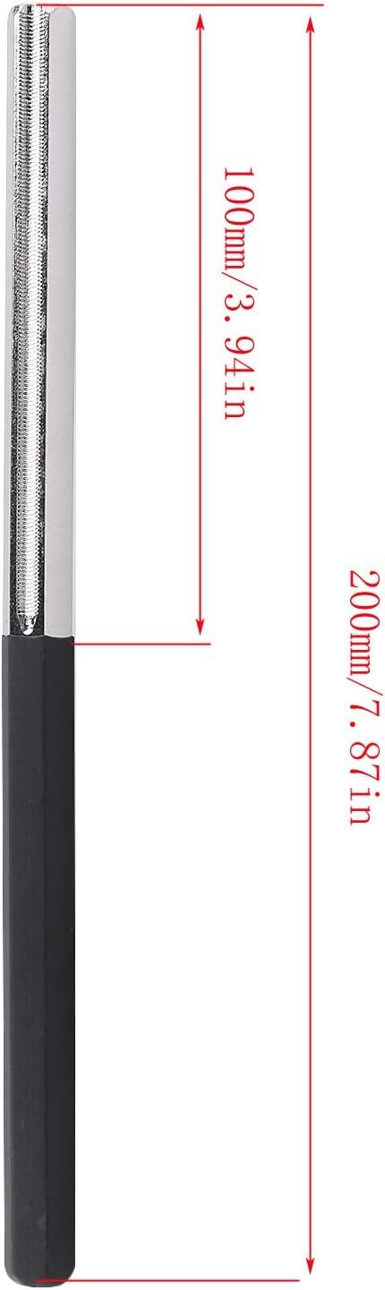 A-xctoe Guitar Fret Dressing Crowning File Narrow/Medium/Wide 3 Edge Guitar Repairing Tool with Rubber Handle