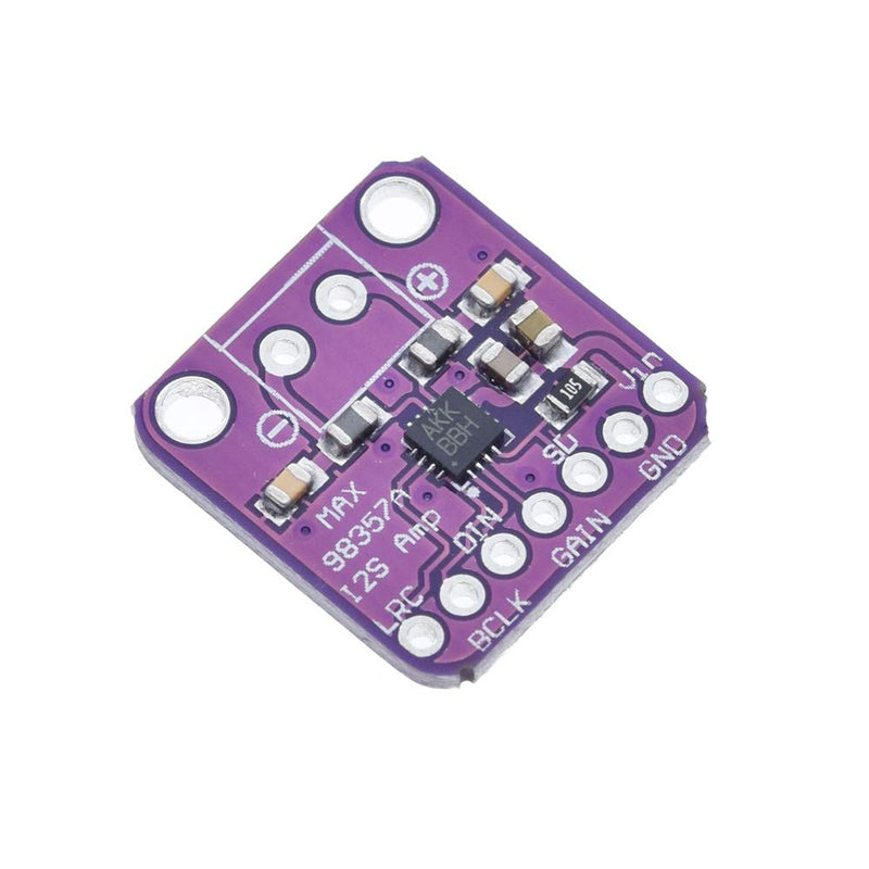 Youmile 2pcs MAX98357 Audio Power Amplifier Module I2S Class D Filterless Audio Amplifier Board for Raspberry Pi with Dupont Cable