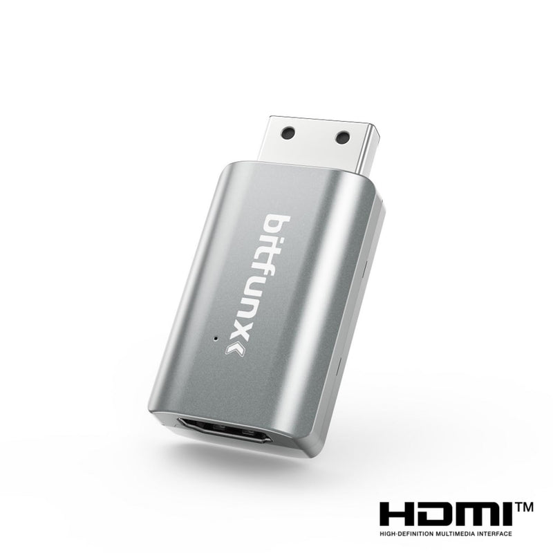 [AUSTRALIA] - BITFUNX Dreamcast HDMI™ Adapter - Supports VGA to HDMI™, Plug & Play Video Game Adapter with No Lag, Mini HD Video Audio Converter for Dreamcast Game Console All Version 