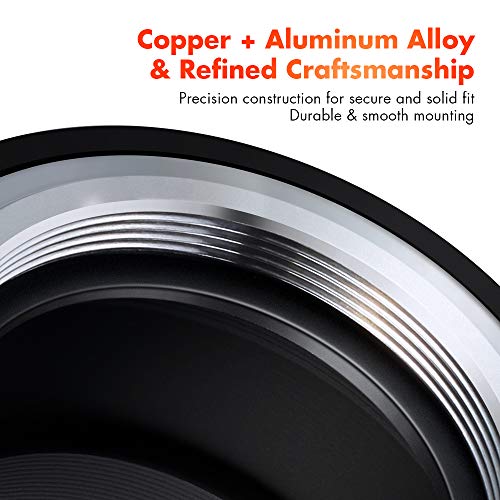 K&F Concept M42 to Fuji X Lens Mount Adapter for M42 Screw Mount Lens to Fujifilm Fuji X-Series X FX Mount Mirrorless Cameras with Matting Varnish Design for Fuji XT2 XT20 XE3 XT1 X-T2