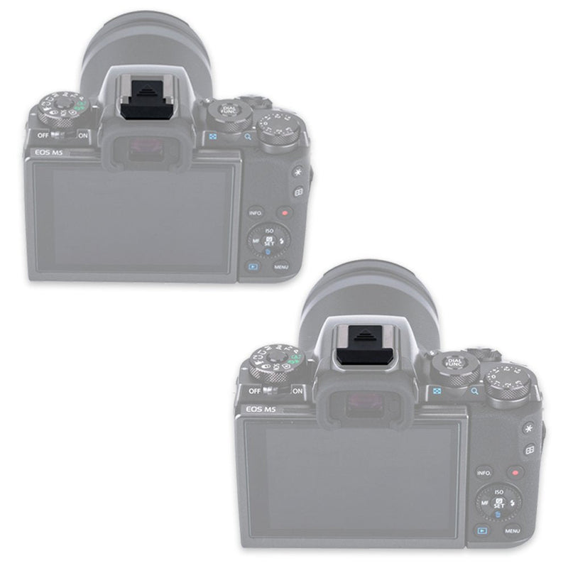JJC 2 PCS Camera Hot Shoe Cover Cap Protector for Canon EOS R100 R5 R6 RP R 7D Mark II 6D Mark II 5D Mark IV III 1D Mark IV M50 M5 Mark II Rebel T8i T7i T7 T6i T6 T5 SL3 SL2 Camera & More-Black For Canon Cameras