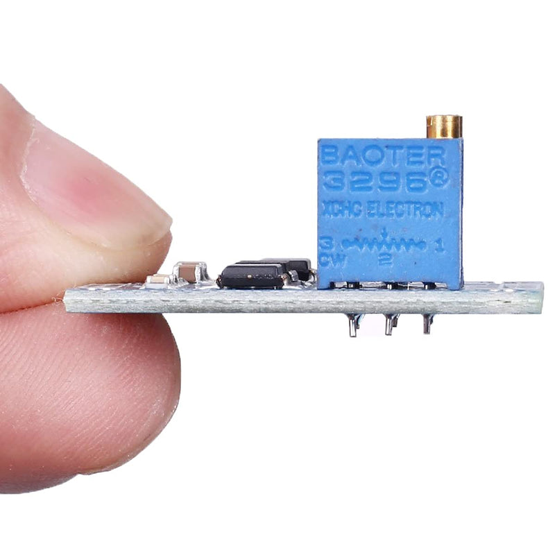 Youmile DC 3-12V Signal Amplifier AD620 1.5-1000 Adjustable Microvolt Millivolt Signal Amplifier Module High Precision with Header