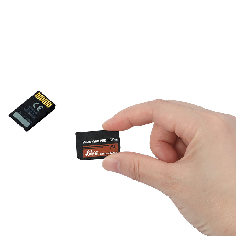 Mrekar 64GB High Speed Memory Stick Pro-HG Duo for PSP Accessories Camera Memory Card