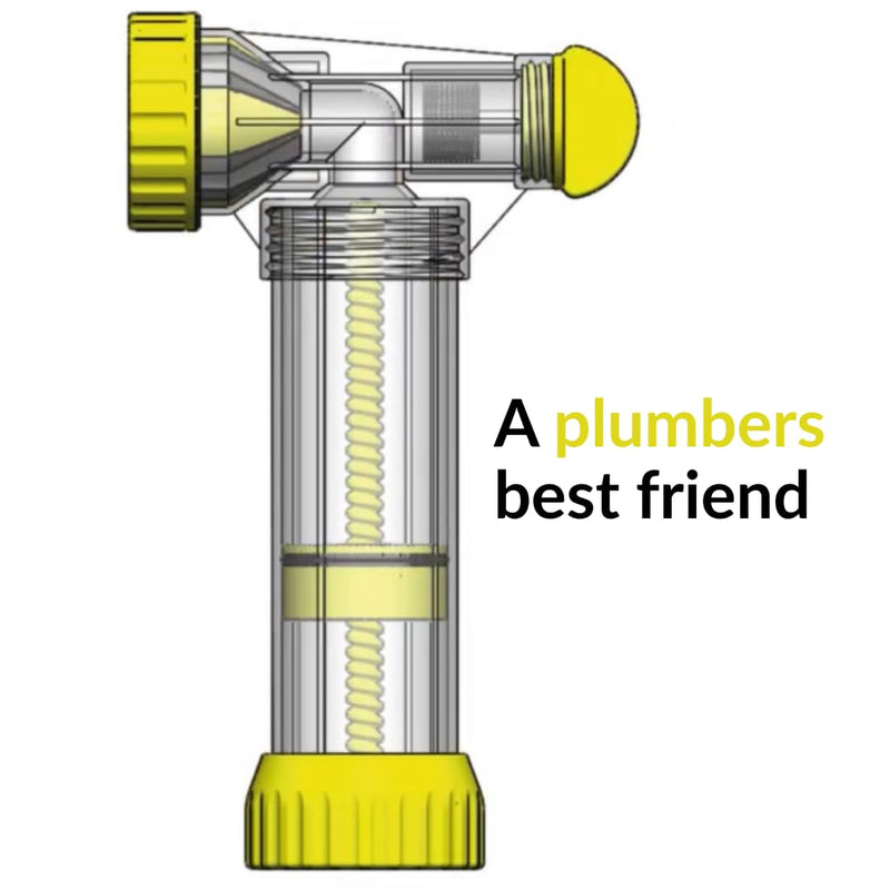 Dual Head Flux Applicator for use on copper pipe