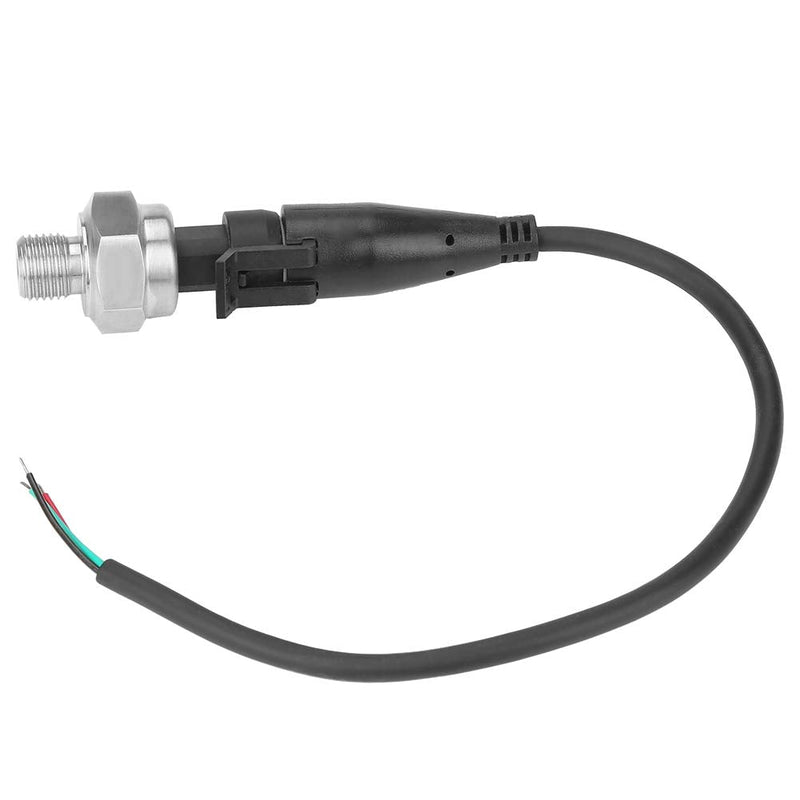 [AUSTRALIA] - Stainless Steel Pressure Sensor, G1/4 Inch 5V Output 0.5-4.5V/0-5V Pressure Transmitter, Sensor Input for Oil, Fuel, Gas, Air, Water (0-300 PSI) 0--300PSI 