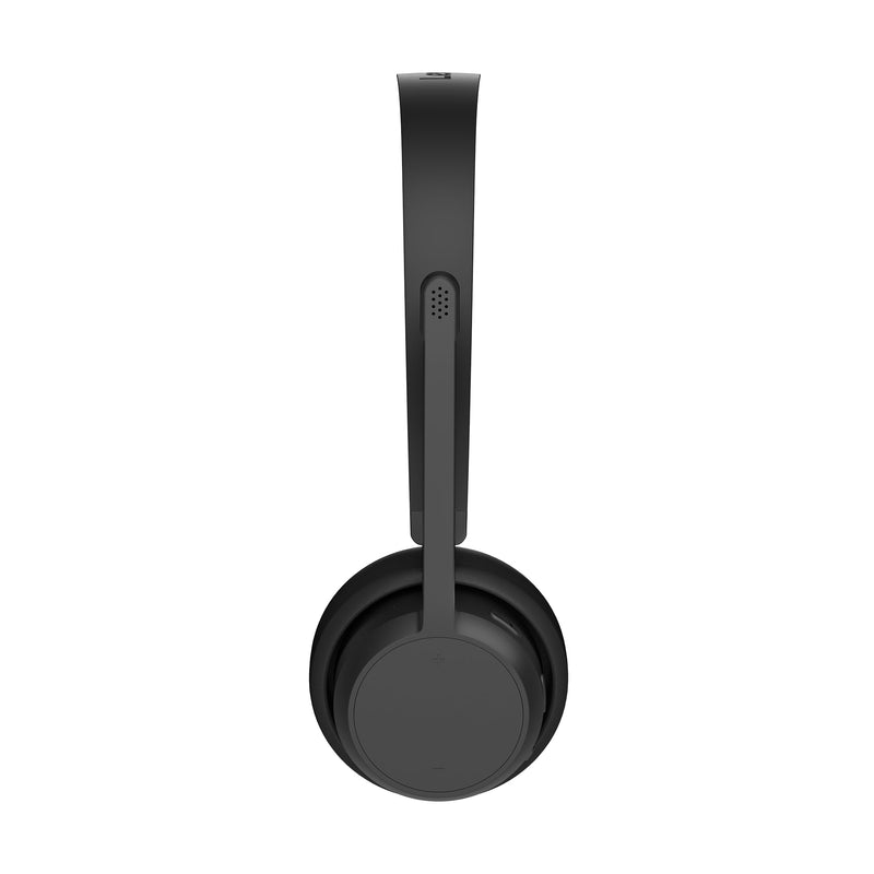 Lenovo Wireless Stereo Headset, Noise Cancelling Mic, Bluetooth 5.3 Multipoint, 31-Hour Talk & 60-Hour Playback, Lightweight 138g, Replaceable Earcups Over-Ear Comfort, Gaming, Office, & PC Use | Bluetooth headset with noise cancellation and 31-hour ta...