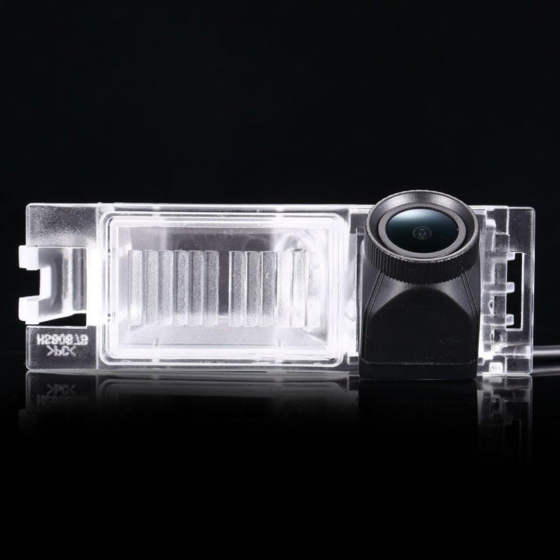Super HD Vehicle Camera 1280x720 Pixels 1000 TV Lines Car Rear View Backup Camera License Plate Light Parking Camera for Hyundai IX35 135 Tucson 2010 2012 2013 (NO.8087 with 2 Clip) 8087 with 2 clip
