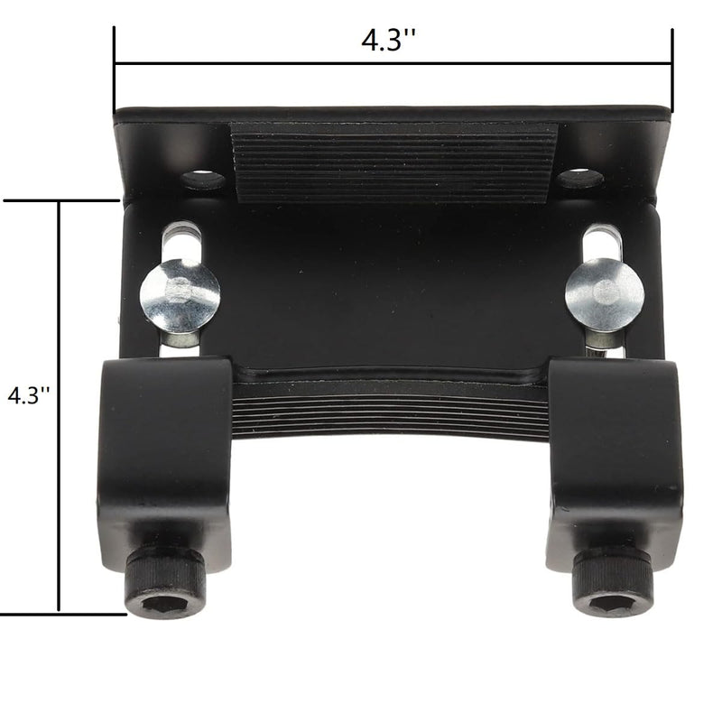 Drum Booster Bass Drum Platform Lifter Fits 18" and 20" Electronic Drum Set Drum Lifting Parts Electronic Drum Pad Black