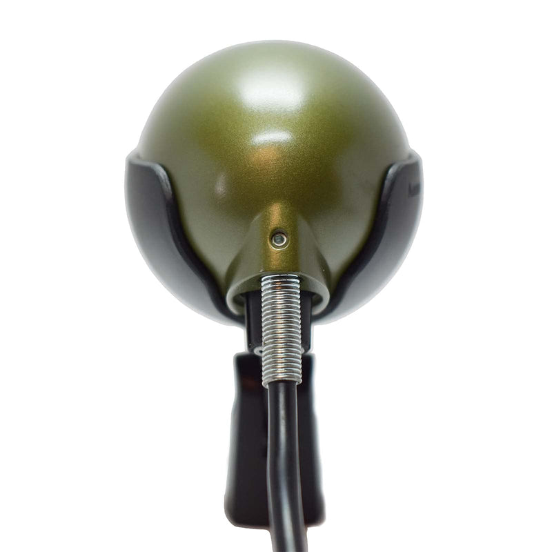 Ammo Clip 520 Bullet Mic Holder Compatible With Shure 520DX Green Bullet, Superlux D112/C and Other Similar Harmonica Microphones (Natural Black) Natural Black