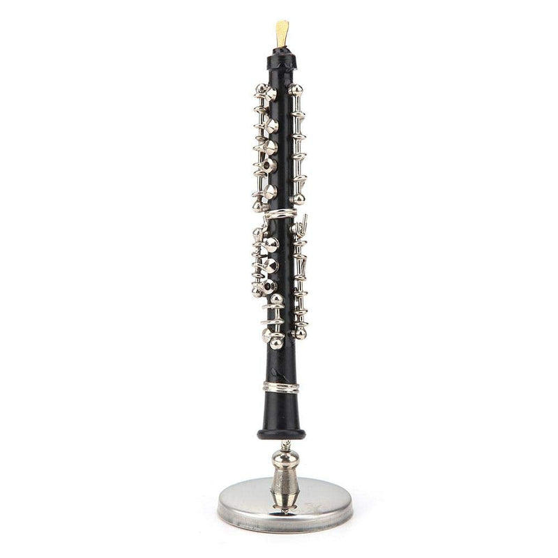 Mini Oboe Model Musical Instrument Miniature Decoration for Home Coffee Ornament