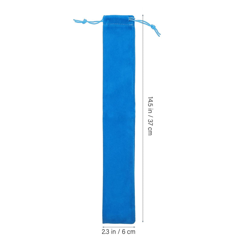 [AUSTRALIA] - Vertical Flute Bag 10pcs Flute Storage Bag Piccolo Carry Bag Music Instrument Drawstring Pouch Portable Recorder Flute Case Bag for Vertical Flutes Recorders Recorder Bag 