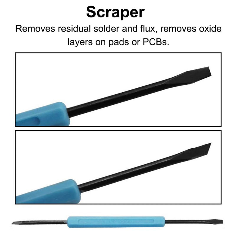 Soldering Tool Set for Soldering Work, Soldering Aid Set, Double-Sided Solder Assist Tools, Soldering Accessories, Pack of 6