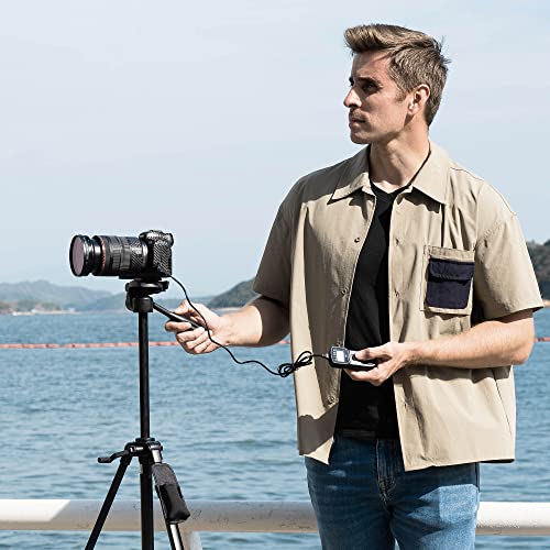 JJC Wired Intervalometer Timer Remote & 2-Pack FDA-EP18 Eyecup Eyepiece for Sony A7 A7II A7III A7 II A7 III A7R A7R II A7RII A7R III A7RIII A7R IV A7RIV A7S A7S II A7SII A9 A58 Cameras
