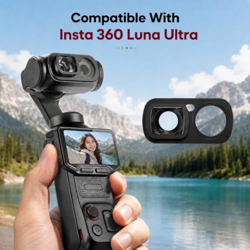 Wide Angle Lens for Insta 360 Luna Ultra