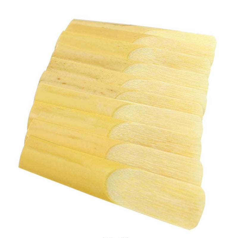 10 Pack Alto Saxophone Reeds 2.0/2.5/3.0, Alto Sax Reeds Strength 3.0 with Storage Box, Traditional Reeds for Alto Saxophone