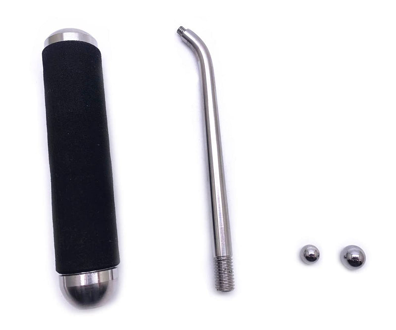 Jiayouy Trumpet Piston Valve Pipe Dent Removal Tools Aluminum Dent Hammer with 0.8-1mm Knock Ball Head for Brass Wind Instrument