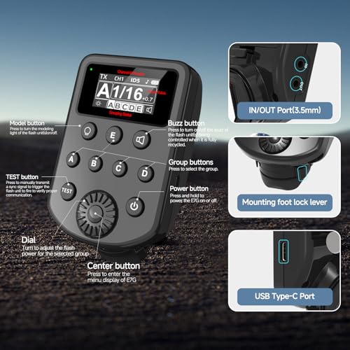 Wireless Flash Trigger for Canon for Sony for Nikon for Fuji Cameras