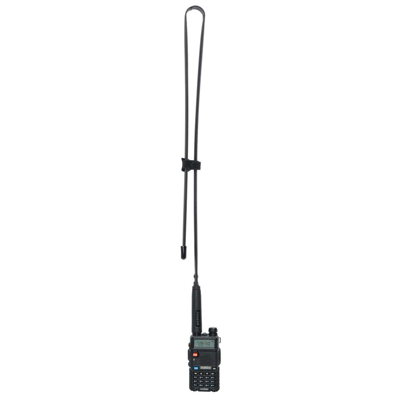 [AUSTRALIA] - ABBREE Ham Radio Antenna 42.5-inch Long Range SMA-Female Dual Band 144/430Mhz Foldable CS Tactical Antenna for Baofeng UV-5R BF-F8HP 5RM UV-21R K5PLUS AR-152 GM-15 Pro GM-5RH UV-5G Plus Two Way Radio 