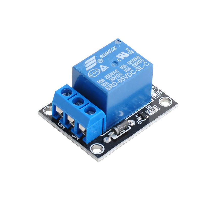 1 Channel 5V Relay Module Switch With High Low Level Trigger Expansion Board Control SRD-05VDC-SL-C With 20CM 20Pin Dupont Cable for Arduino (5PCS)