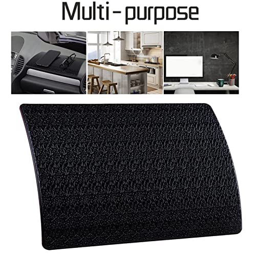 Sticky Pad for Car Dashboard, Extra Thick Large Non-Slip Fixate Gel Mounting Grip Cell mat for Phones, Glasses, Keys, Decoration Gadgets (11 x 7 inch) X-Large (11 X 7)