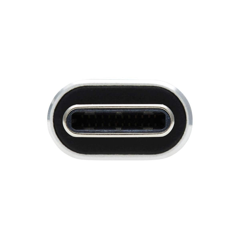 Tripp Lite USB-C to VGA Flat Cable, Flat USB C to VGA Apapter Cable (M/F), 1920 x 1200 60 Hz, Thunderbolt 3 Compatible, Black, 5 in (U444-F5N-VGA)