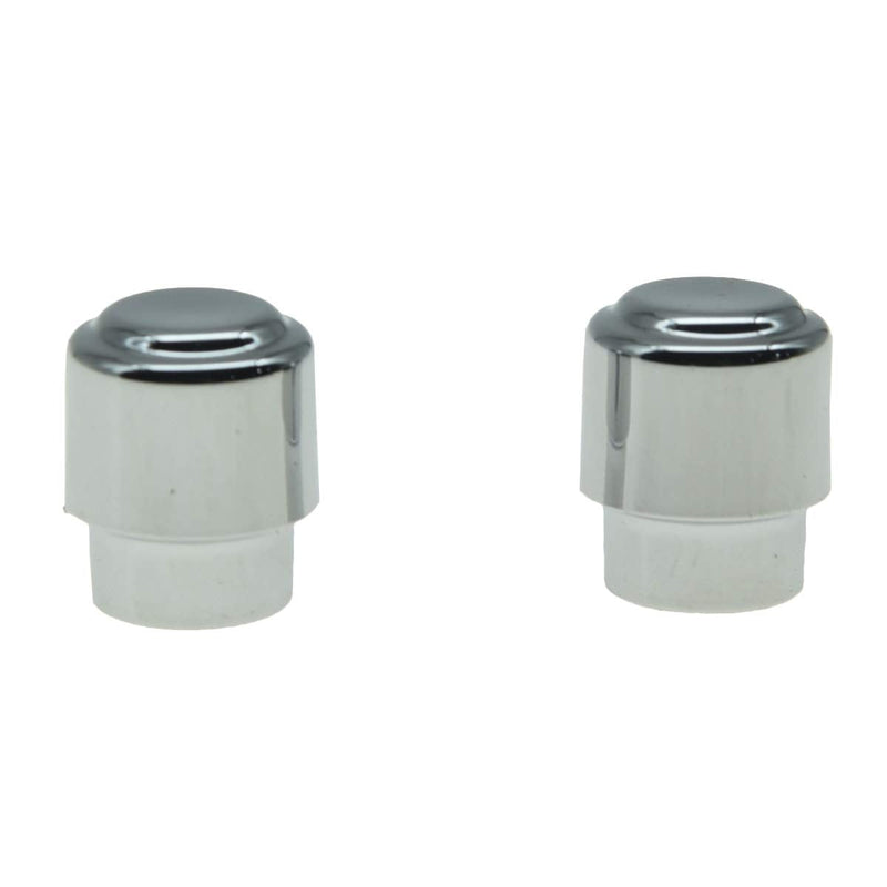 [AUSTRALIA] - KAISH Pack of 2 Plastic Chrome Guitar Barrel Switch Tip 3 Way Pickup Selector Switch Knobs for U.S.or Import Tele/Telecaster Chrome Tip 