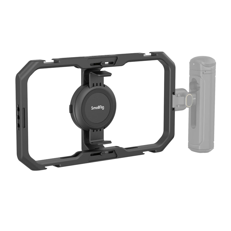 [AUSTRALIA] - SmallRig Universal Quick Release Phone Cage, Aluminium Alloy Magnetic Smartphone Video Rig Support for Apple MagSafe, Sturdy Phone Video Stabilizer Case for iPhone for Samsung for Huawei and More-4299 