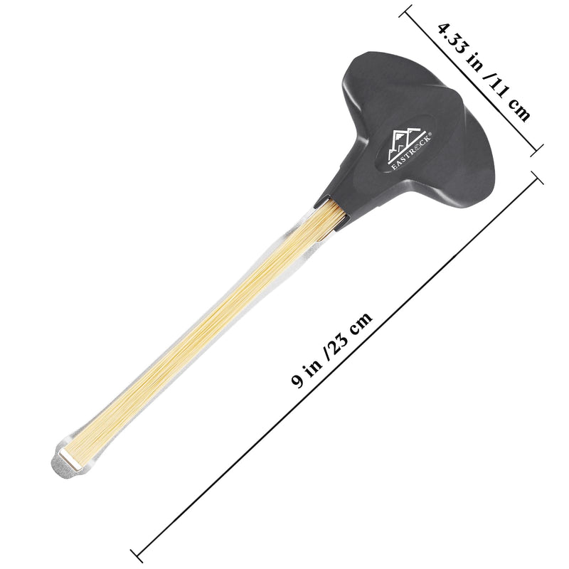[AUSTRALIA] - EASTROCK Guitar Bow, 2-in-1 Real Horsehair Guitar Bow for Acoustic, Create Violin & Cello-Like Sounds, Christmas Birthday Gift for Guitar Player and Music Lover, Long Black 